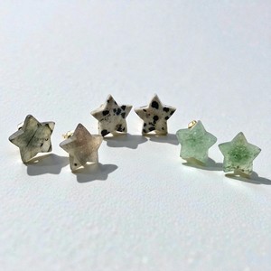 ต่างหูเงินแท้ 925 โอปอลสีน้ำเงิน 10 มม. รูปดาว - Product Image 4