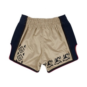 Shorts de boxe Muay Thai haut de gamme, légers, en satin, respirants, pour l'entraînement et les combats de kickboxing, pour hommes, vêtements de sport - Product Image 4