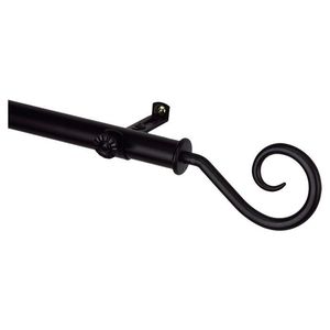 Designer metal <b>curtain</b> brackets for upscale apartments hotel rooms or stylish living spaces with large <b>windows</b> and tall <b>curtains</b> - Product Image 4