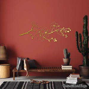 High Quality Metal Wall <b>Art</b> Decor Handcrafted Iron Sculpture Elegant Decorative Wall Hanging for Living Room Bedroom Office - Product Image 6