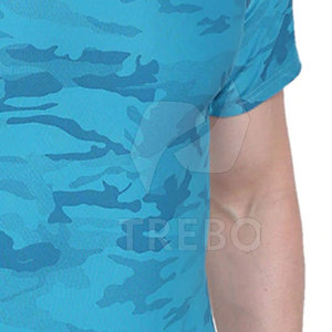 Camiseta de sublimación hecha en algodón/poliéster para venta en línea Camiseta de sublimación Fabricante de Pakistán - Product Image 5