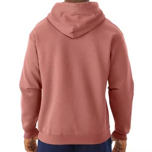 Nueva llegada personalizado de punto de los hombres más tamaño sudaderas con capucha cuello redondo superior bordado y liso teñido para el invierno suministro directo - Product Image 6