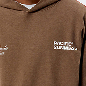 Sudaderas con Capucha OEM de Talla Grande, con Estampado Puff, 100% Algodón, Forro Polar, Resistentes al Viento, Modernas, Elegantes, con Patrón Sólido, para Invierno - Product Image 6