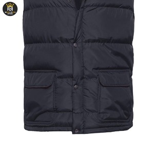 MOQ bajo Suministro directo de fábrica High Street Style Calidad Premium Piel de oveja Sin mangas Chaleco acolchado Chaqueta de invierno ajustable - Product Image 5