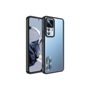 Funda de Silicona Negra para Xiaomi Mi 12T, Protección de Cámara, Cubierta SAF Omega, Carcasa Trasera Rígida de PC, Cubierta Trasera de TPU Suave - Product Image 1