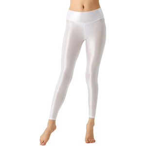 Leggings de yoga pour femmes, vente chaude, taille mi-haute, fermeture élastique, motif uni, respirant, mince, imperméable, sans couture - Product Image 3