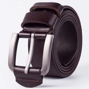 Vente directe d'usine ceintures en cuir véritable pour hommes ceinture en cuir de vachette de haute qualité pour hommes - Product Image 2