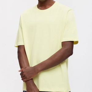 T-shirts pour hommes 100% coton, t-shirt en jersey biologique pour hommes, manches courtes, t-shirt décontracté pour hommes, tee-shirt d'été - Product Image 1