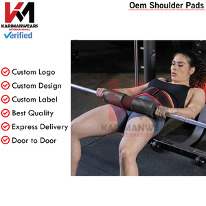 Barbell Squat <b>Pad</b> Thick Foam Nylon Padding Neck Shoulder Protective <b>Pad</b> Maximum Support During Squats Lunges <b>Hip</b> Thrusts - Product Image 4