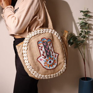 2025 nuevo bolso de cuentas hecho a mano, bolso de mano tejido de nicho con colores contrastantes, bolso de malla con cuentas, bolso de hombro de glowin fashion - Product Image 1