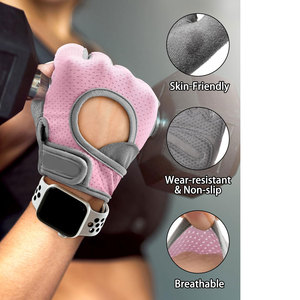 Gants d'entraînement respirants femmes gants d'haltérophilie Gym cyclisme exercice Fitness entraînement poignée coussin coussinets confort - Product Image 5