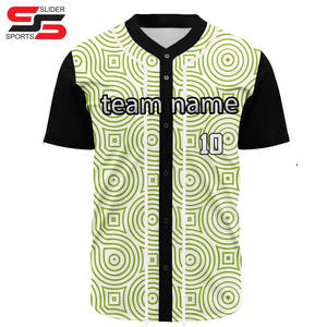 Jerseys de béisbol en blanco bordados personalizados, jersey de béisbol al por mayor para jóvenes, precio barato al por mayor con sus propios diseños - Product Image 3