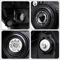 Oferta de Fábrica: Faro Delantero Negro para Toyota 4Runner 2006-2009 Tipo USA
