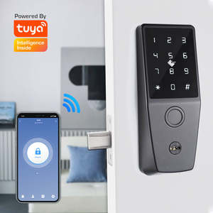 Cerradura Inteligente de Seguridad D8 para Puerta, Biométrica Electrónica con WiFi, Huella Dactilar, Contraseña y Llave para Puerta de Madera y Aluminio - Tuya TTlock - Product Image 3