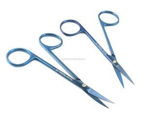 กรรไกรตัดเยื่อแก้วตา World Precision Surgical ผลิตจากเหล็กกล้าไร้สนิมคุณภาพสูง แบบตรงและโค้ง เคลือบไทเทเนียม ได้รับการรับรองมาตรฐาน CE - Product Image 5