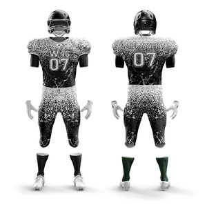 Uniformes de Fútbol Americano Personalizados para Jóvenes, de Alta Calidad, 100% Poliéster, Transpirables, de Secado Rápido, Conjuntos de Uniformes de Talla Grande - Product Image 6