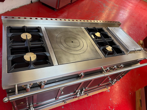 Cuisinière à double combustible 60 La Cornue C-h-a-t-e-a-u 150 CH7NNGEU11 Noir mat, four de cuisson à gaz, garantie 3 ans - Product Image 4