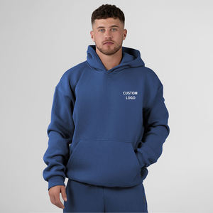 Sudadera con capucha y sudadera de doble capa para hombre de alta calidad Fabricación personalizada Tallas grandes para invierno - Product Image 1