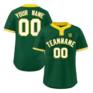 Camiseta de Béisbol Deportiva Profesional para Venta en Línea, Logotipo Personalizado, Transpirable - Product Image 1