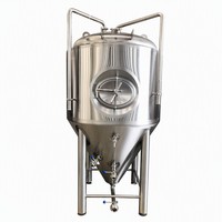 Cuve de Fermentation en Acier Inoxydable 600L – Équipement de Brassage de Bière pour Brasserie