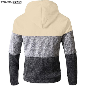 Sudaderas con capucha y cremallera hechas a medida para hombre 100% algodón Impresión digital Alta calidad Moda de invierno Bajo MOQ Opciones - Product Image 4