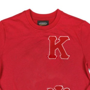 เสื้อมีฮู้ดและเสื้อกันหนาวสำหรับผู้หญิงและผู้ชายเสื้อสเวตเตอร์ปักโลโก้ด้านหน้าคอกลมผ้าฟลีซซับในโพลีเอสเตอร์/ คอตตอนและพี่น้อง - Product Image 2