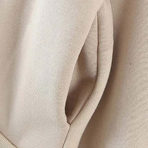 Sudadera con capucha de tela de algodón para mujer, venta al por mayor, ropa informal de excelente calidad con capucha, nuevo estilo, logotipo personalizado, ropa de mujer, sudaderas transpirables. - Product Image 5