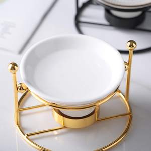 Gold Oil <b>Burner</b> Candle Tealight Holder <b>Wax</b> <b>Melt</b> & Tart <b>Burner</b> for Home Decor - Product Image 5