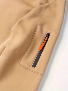 Sweat-shirts en coton épais de haute qualité sur mesure pour hommes grande taille, sweat-shirts à fermeture éclair sur le devant pour hommes - Product Image 4