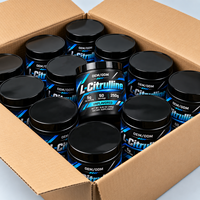 Poudre de L-Citrulline OEM 99% Pure, Ingrédient de Supplément de L-Citrulline, Acide Aminé Pré-Entraînement OEM