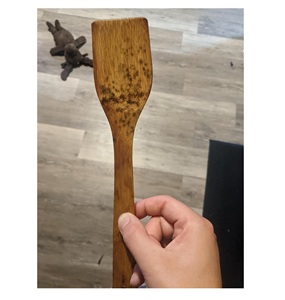 Ensemble de 6 ustensiles en bois SmartBuy de Flipkart, ensemble de bols de cuisson très vendus, fabriqué en Inde, comprenant un ensemble de serveurs à salade en bois - Product Image 6