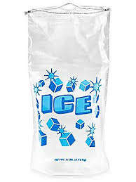 Sacs de glace-Tailles personnalisées et conceptions de logo Impression par gravure Biodégradable PE Strong Bottom Seal-Factory Direct Best Price - Product Image 3