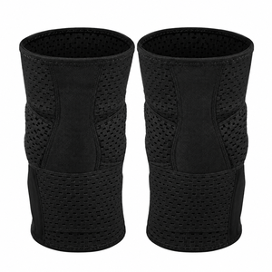 Menics OEM/ODM Genouillère de soutien réglable, respirante, pour la course, le soulagement de la douleur, le fitness en extérieur et la protection de la rotule - Product Image 4