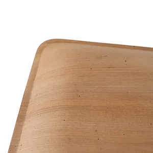 18X18Cm Mini Square Snack Palm Leaf Plates Natural Compostable <b>Party</b> Tableware - 200 pcs/carton - Product Image 3