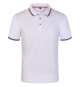 Golf à séchage rapide pour hommes personnalisé OEM pour T-shirts polo à manches courtes en polyester brodé Design tricoté sur mesure pour T-shirts polo - Product Image 4