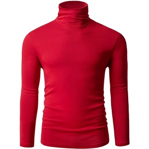 High Quality Casual <b>Turtle</b> & High <b>Neck</b> T Shirt for <b>Men</b> - Product Image 2