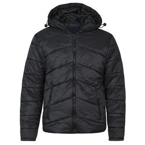 Veste matelassée réversible unisexe de qualité supérieure, fermeture éclair, col montant, écologique, chaude pour l'hiver, personnalisable, imperméable - Product Image 1