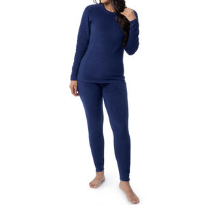 Conjunto de capa base térmica para mujer, camisas y pantalones de compresión de manga larga, Calzoncillos largos de compresión de entrenamiento con estampado personalizado para mujer - Product Image 4