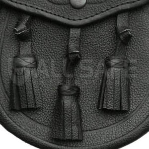 กระเป๋าทรงจีบทำจากหนังเกรดพรีเมี่ยมสำหรับผู้ชายเสื้อผ้ายุโรปสไตล์ไฮแลนด์สปอร์ตใส่สบายทนทาน - Product Image 4