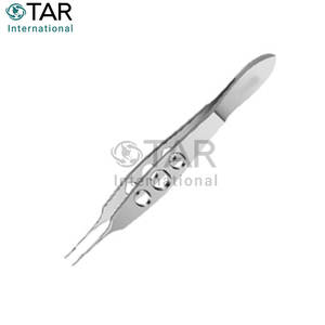 Pinzas de Sutura Conjuntival Fechtner, Instrumentos Médicos Quirúrgicos Oftálmicos, Manipulación Delicada de Tejido Conjuntival, Microquirúrgicas - Product Image 2