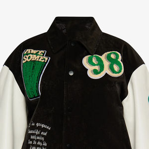 Veste de baseball personnalisée 2025, veste varsity, veste bomber varsity brodée d'anime, veste varsity pour hommes - Product Image 6