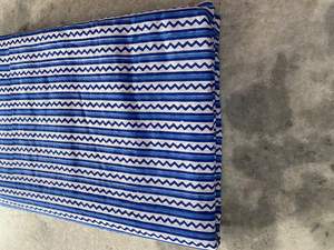 Robe d'été en coton indien fait à la main pour femmes Robe Yard avec feuille Floral Hand Block Print for Dress Making - Product Image 5