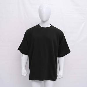 T-shirts décontractés à manches courtes en polyester/coton respirant à col rond, coupe ample, style décontracté, port quotidien - Product Image 6