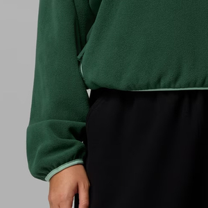 Impresión de Logotipo Personalizado para Pedidos al por Mayor, Sudadera Informal para Mujer, Tejido de Felpa con Cuello Camisero y Mangas Completas, Precio de Fábrica - Product Image 3