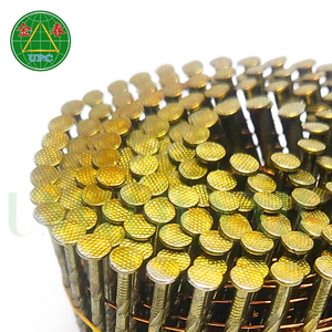 Clavos de bobina intercalados de alambre de 2,87x70mm al por mayor con cabeza tipo vástago de tornillo para fabricación de palés precio competitivo Vietnam - Product Image 5