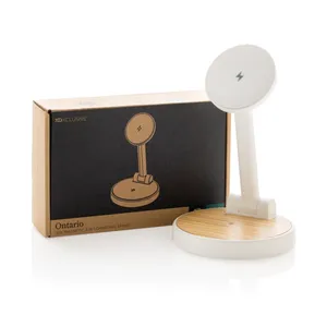 Supporto di ricarica 2-in-1 per dispositivi smart home sostenibili dell'Ontario - Product Image 6