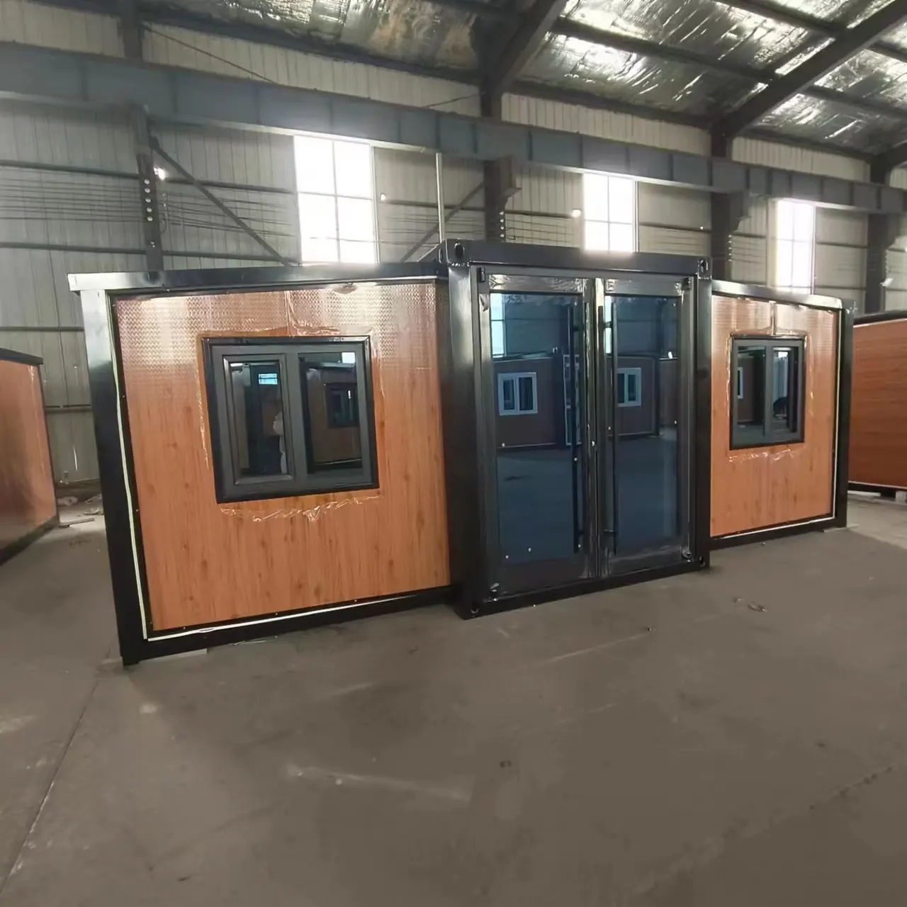 Fuqian Luxury Sips Villa a vita bassa isolata termicamente casa modulare prefabbricata piccola casa triangolare per appartamento casa container prefabbricata fo