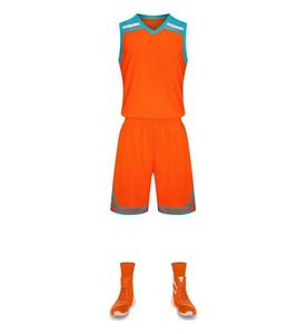 Ensemble d'uniformes d'entraînement de basketball professionnel, tenue d'équipe de match, respirant, pour hommes et femmes, logo imprimable - Product Image 4