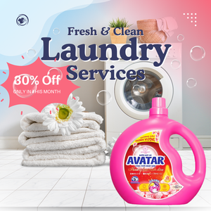 Detergente líquido perfumado de flor de cerezo, solución de lavado de ropa potente y eficiente envasada en botella - Product Image 4