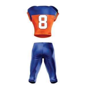 Fabricación personalizada al por mayor de alta calidad nuevo diseño personalizado fútbol americano Jersey uniforme de fútbol americano - Product Image 5